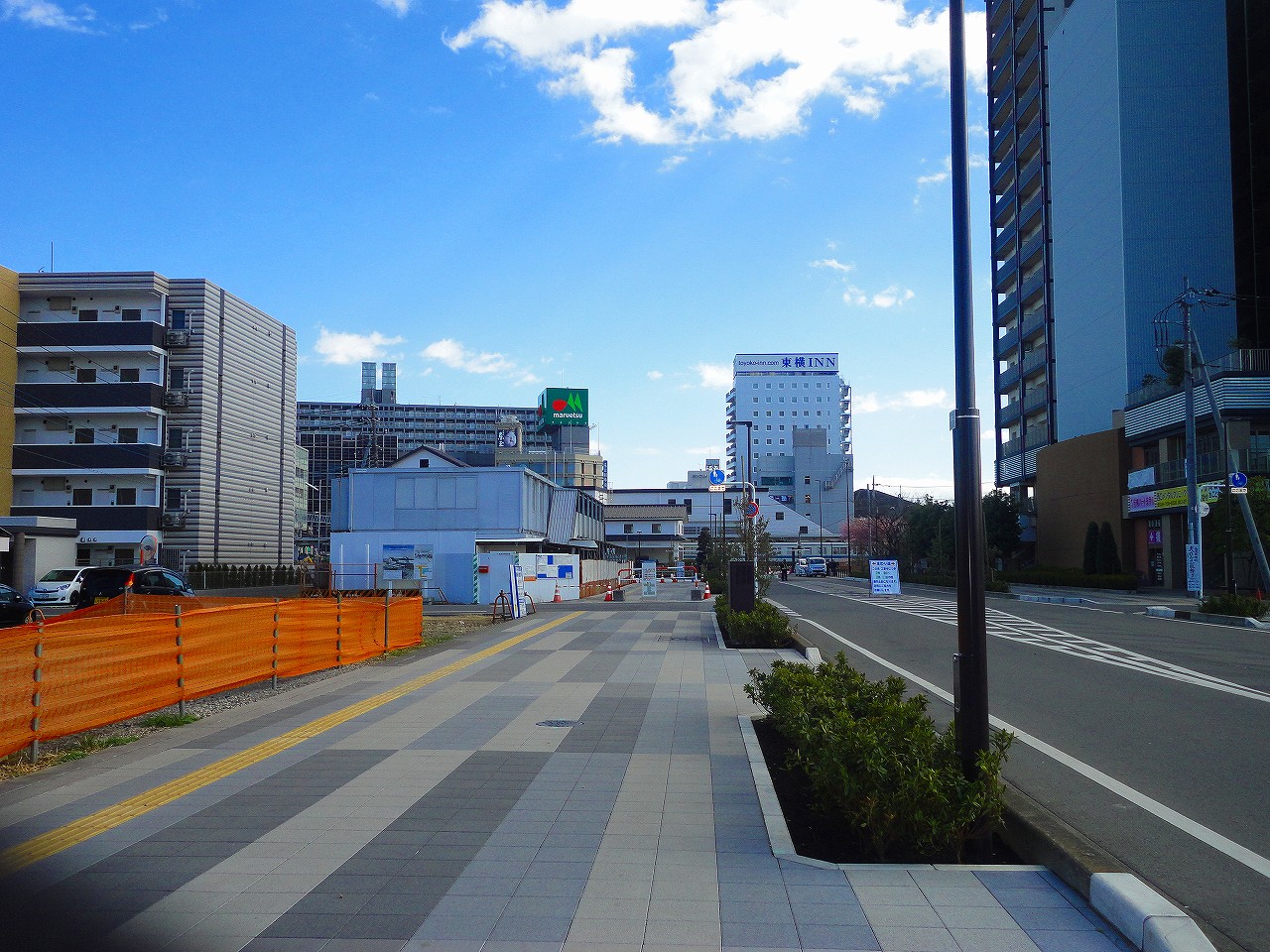 岩槻駅メイン道路