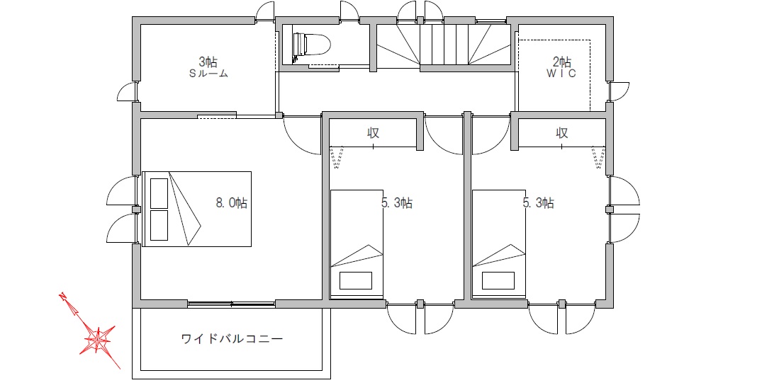 D区画2F