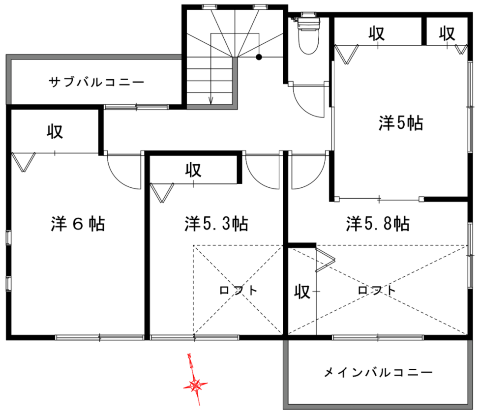 本丸２階